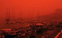 Пясъчна буря на остров Крит