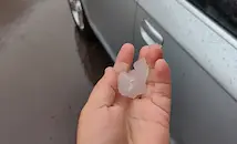 Априлски сняг в Русе