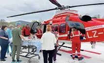 Транспортираха с хеликоптер жена с гигантска мозъчна аневризма