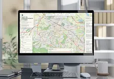 Карта показва всички активни строежи и завършени обекти в столицатаДеветнадесетгодишният