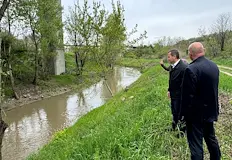 Разчистиха над километър от коритото на рекатаОбщина Русе приключи първия