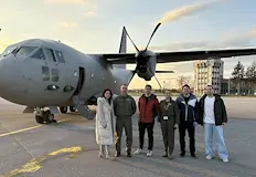 Военен самолет Спартан транспортира органа от Велико Търново до СофияНадпревара