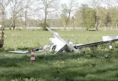 Ултралеката машина е рухнала малко след излитане от Хатен71 годишен швейцарски