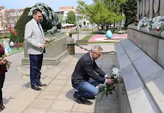 Областната управа в Русе почете 150 години от Априлското въстаниеОбластният