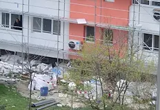 35 годишен мъж полетя от скеле в квартал Меден рудник 35 годишен мъж