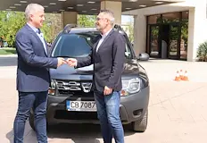 Автомобилът е прехвърлен от Агенция Митници през миналата годинаОбластна дирекция