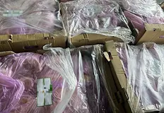 Митничари и инспектори откриха стоката скрита в 80 кашонаНад тон