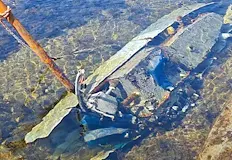 Морският съд бе унищожен с контролиран взрив на плажаСпециализиран екип
