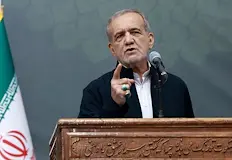 Президентът Масуд Пезешкиан също облече военната униформаНад 26 милиона иранци