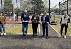 Новото съоръжение до блок Гларус разполага с видеонаблюдение и осветлениеЖителите