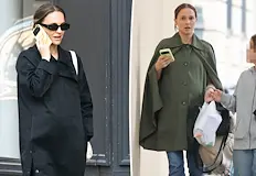 Актрисата обяви бременността си година след развода с Бенжамен Милпие44 годишната