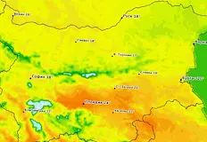 Времето разделя България на две през утрешния денПролетното време ще