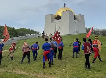 Въоръжени патриоти пресъздадоха Априлското въстание в Русе