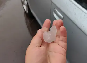 Априлски сняг в Русе