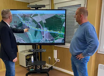 Орлин Пенков отчете напредък по магистралата Русе - Велико Търново