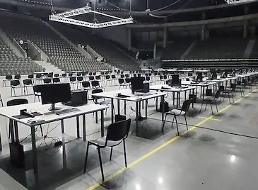 „Арена Русе“ е готова за предстоящите избори