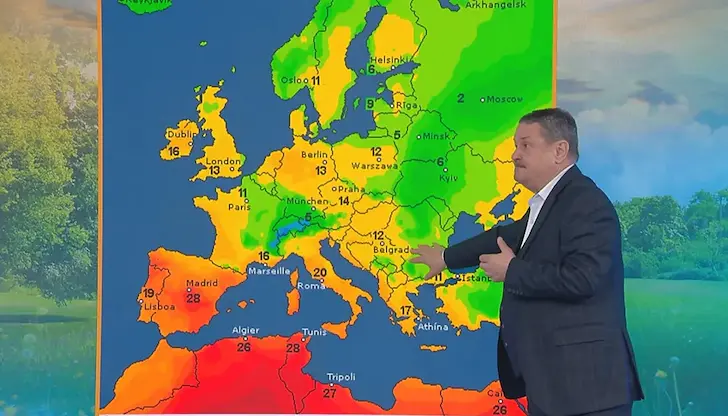 Климатологът успокои, че времето се затопля трайно до края на месеца