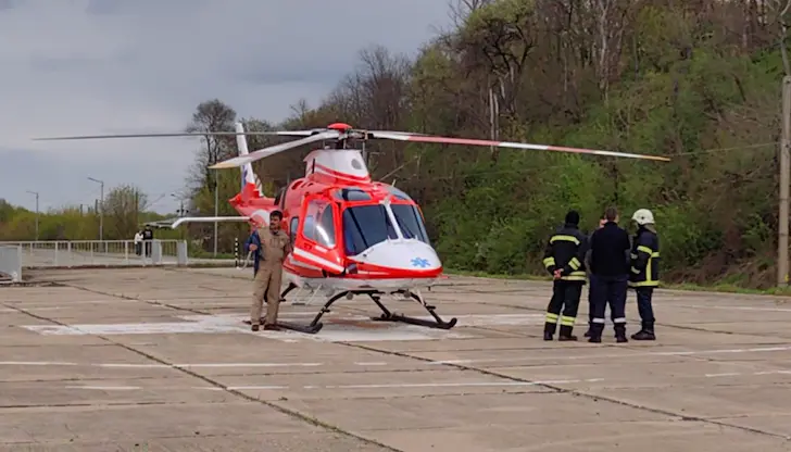 Тежкото състояние на болния в УМБАЛ "Канев" осуети въздушния транспорт