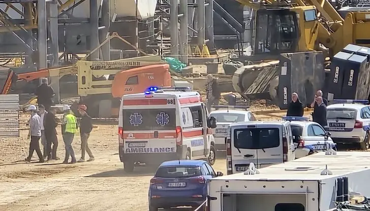 Инцидентът стана при изграждането на ново съоръжение над река Сава Инцидентът стана при изграждането на ново съоръжение над река Сава