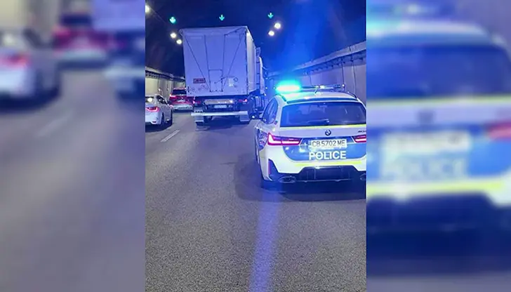 Разследват умишлен саботаж на трафика по магистрала „Хемус“ Разследват умишлен саботаж на трафика по магистрала „Хемус“