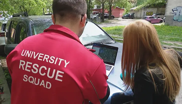 Платформата показва локацията и състоянието на 250 укрития