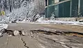 Свлачище блокира движението към Пампорово