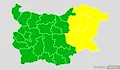 Обявиха жълт код за опасни бури в Източна България