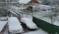 Снежна покривка натрупа в Смолян