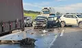 Верижна катастрофа затапи магистрала "Хемус"