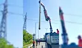 Премахнаха опасни 15-метрови стълбове по булевард „България“
