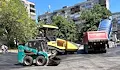Асфалтират паркинга пред блок "Голям Богдан"