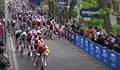 Масово падане беляза финала на Giro d'Italia в Бургас