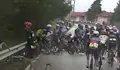 Масово падане край село Мерданя беляза Джиро д'Италия