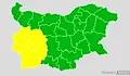 НИМХ обяви жълт код в 6 области у нас