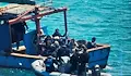 Заловиха 15 нелегални мигранти на турски кораб край Резово
