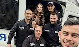Столичната полиция празнува успеха на "Евровизия"
