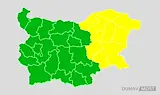 Обявиха жълт код за валежи в Източна България