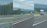 Клип в мрежата изобличи шофьор в насрещното на магистрала "Тракия"