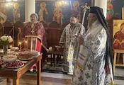 Митрополит Наум отслужи панихида в Басарбовския скален манастир