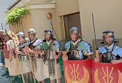 Римски легионери разпънаха боен лагер в Русе