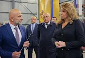 Илияна Йотова инспектира български завод в Азербайджан