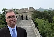 Александър Вучич посети Великата китайска стена