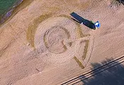 Символът на словото покри плажа край Варна