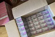 Скриха близо 20 000 бездимни цигари зад резервоар на автобус