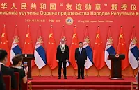 Си Дзинпин връчи най-високото китайско отличие на Александър Вучич