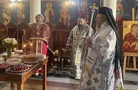 Митрополит Наум отслужи панихида в Басарбовския скален манастир