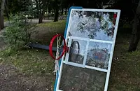Bаскетболен кош падна на ново игрище в квартал "Лагера"