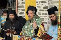 Епископ Макарий отслужи празнична литургия в Атон
