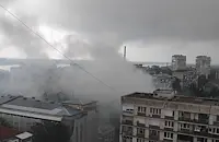 Пламна къща на улица "Доростол"