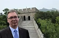 Александър Вучич посети Великата китайска стена